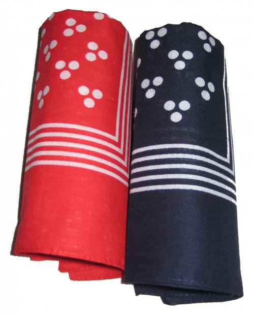 Spotted handkerchiefs back in stock